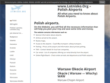 Tablet Screenshot of lotnisko.org